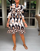 Alessandra | Printed dress